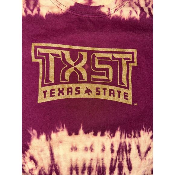 Texas State University Bobcats Bleached Tee - Picture 3 of 4